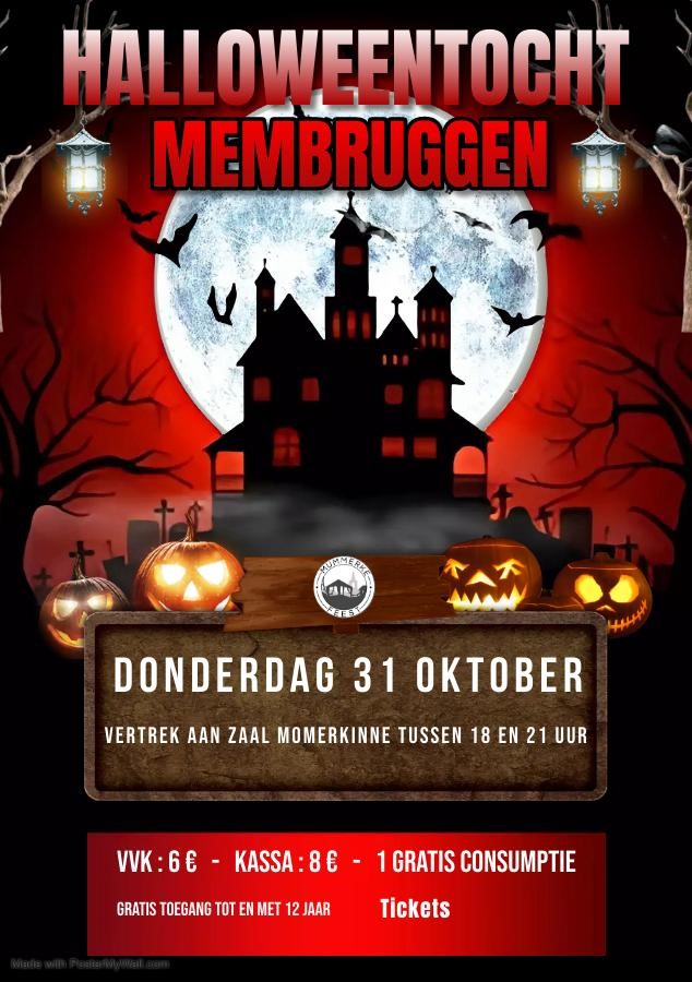 Halloweentocht Membruggen 2024